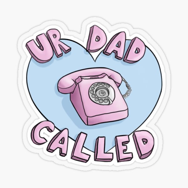 Daddy Issues Song Plaque Drawing Sticker for Sale by bestshowsticker