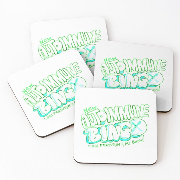 Item preview, Autoimmune bingo T-shirt  designed and sold by Deathoftheself.