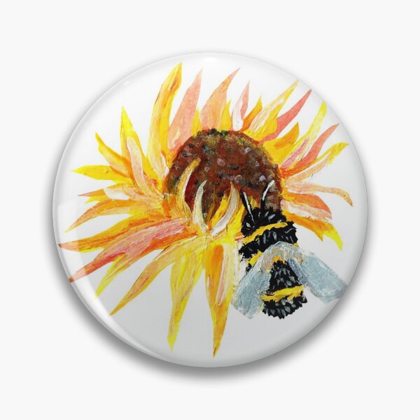 Item preview, Fuzzy Bee And Sunflower  designed and sold by missmann.