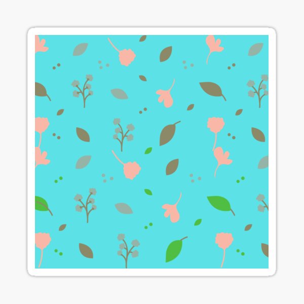 Easy flowers Sticker