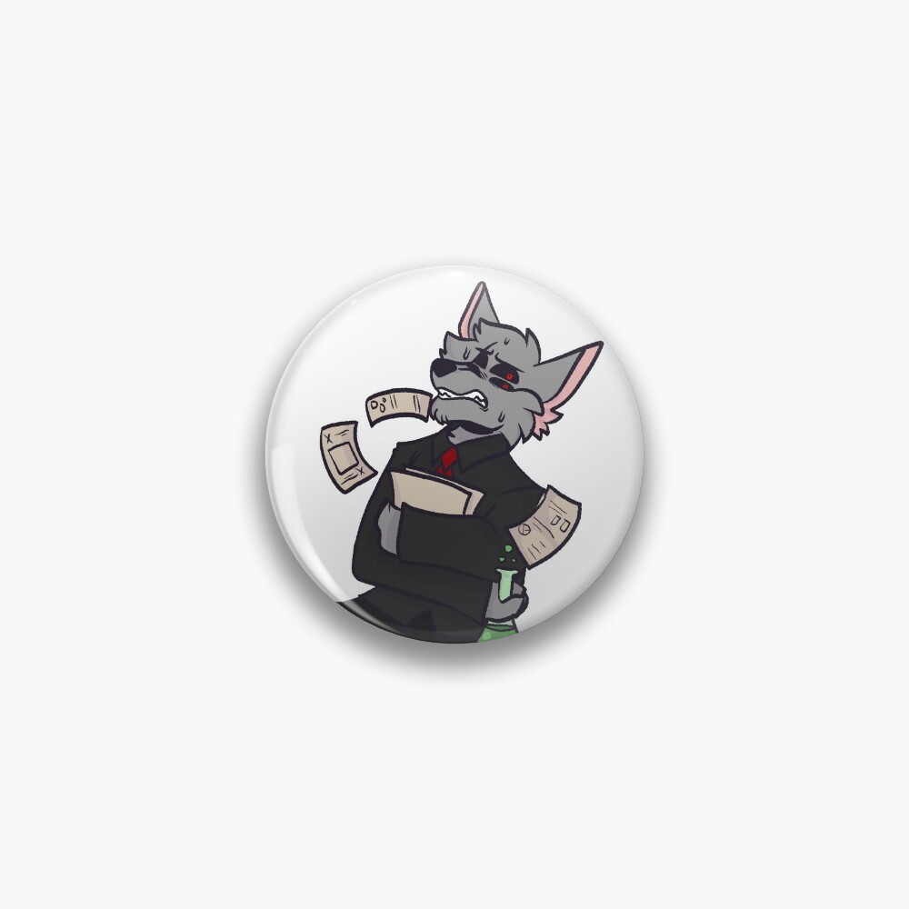 Item preview, Pin designed and sold by RottenMeat.