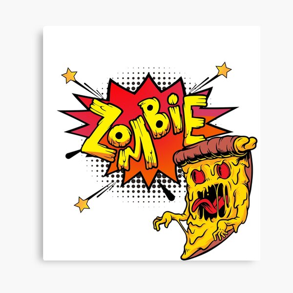 entrega de pizza zombi