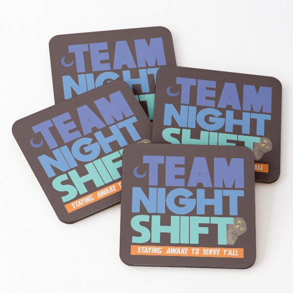Item preview, Staying Awake to Serve Yall - Team Night Shit Funny Quote designed and sold by mLoyal.