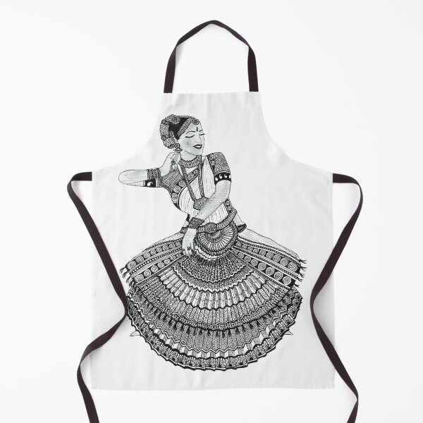Item preview, Bharathanatyam dancer designed and sold by Rashmi's Art Shop.