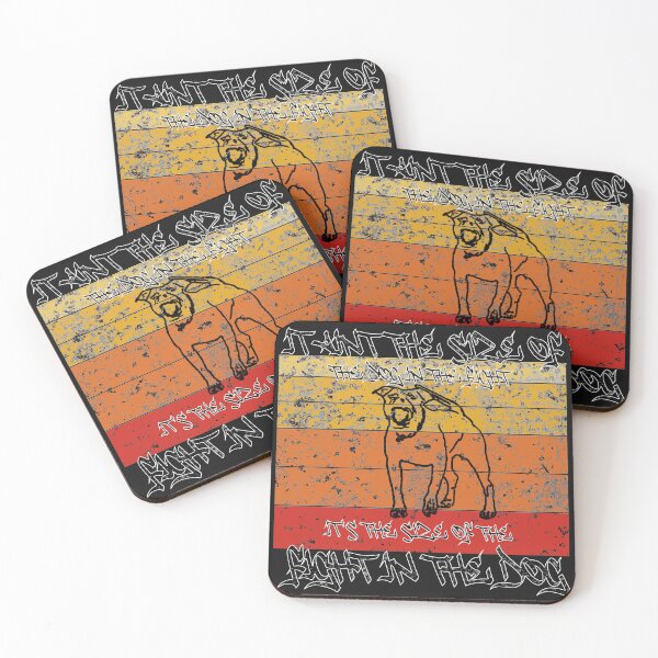 Item preview, Fight In The Dog-Pitbull Orange Distressed designed and sold by Wtp1985.