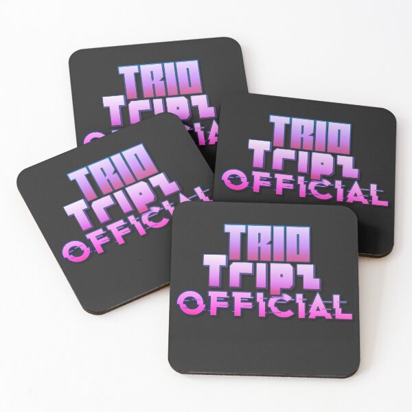 Aperçu de l'œuvre TrioTripz Officiel - Logo Violet créée et vendue par TrioTripz.