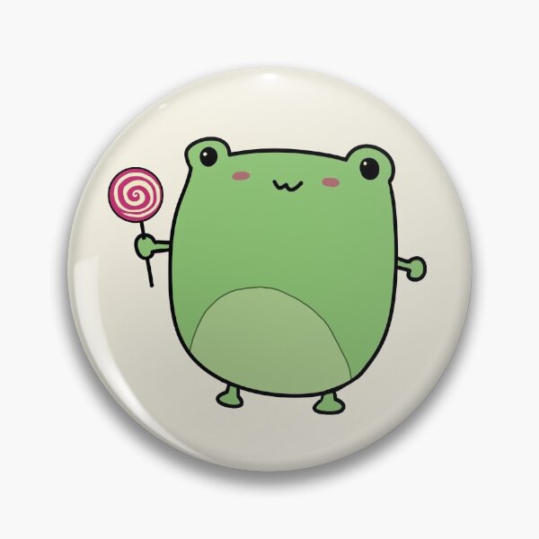 Item preview, Kawaii Baby Froggy With a Lollipop designed and sold by GrimButterfly.