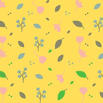 Artwork thumbnail, Easy flowers in yellow by Zachlogic