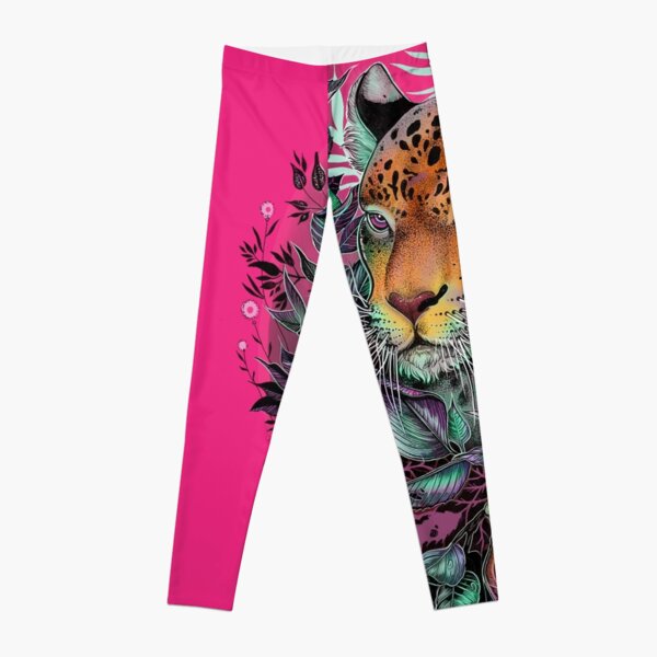 Pastel Rainbow Animal Print Kid's Leggings -  Canada