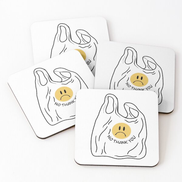 Item preview, Say No To Plastic Sticker designed and sold by Katie  Regan.