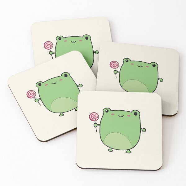 Item preview, Kawaii Baby Froggy With a Lollipop designed and sold by GrimButterfly.