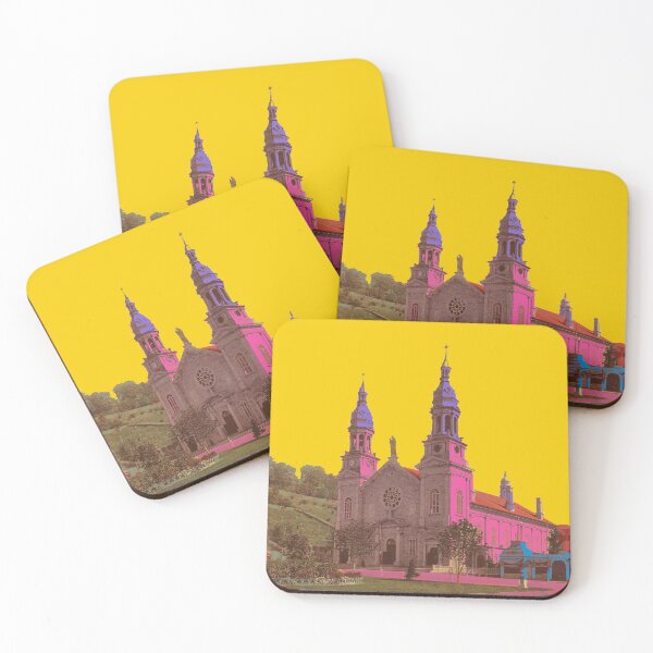 Item preview, Basilica of Sainte Anne de Beaupre, vintage architecture designed and sold by Mauswohn.