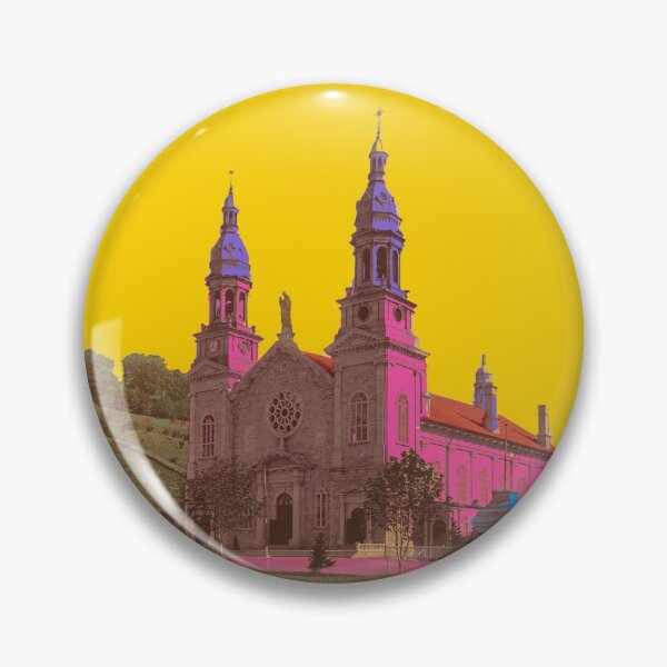 Item preview, Basilica of Sainte Anne de Beaupre, vintage architecture designed and sold by Mauswohn.