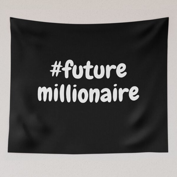 Item preview, #future millionaire (black) designed and sold by zav2001.