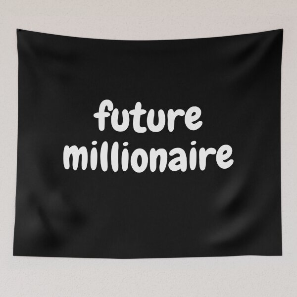 Item preview, future millionaire (black) designed and sold by zav2001.