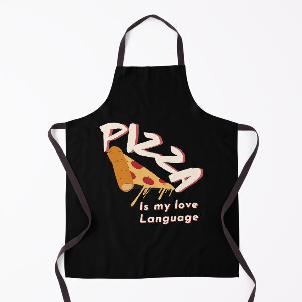 Artikelvorschau, Pizza ist meine Liebessprache Maske entworfen und verkauft von wondesign37.