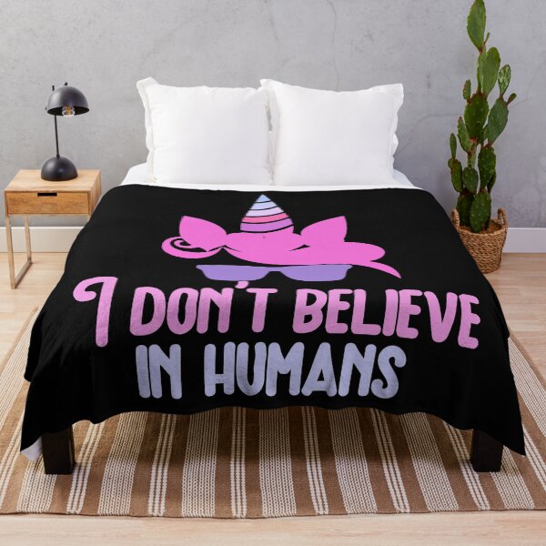 Item preview, I Don't Believe In Humans designed and sold by LarrysDesigns.