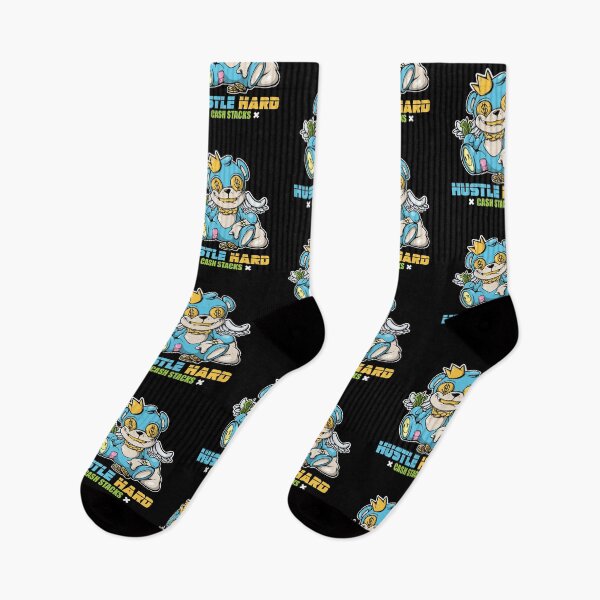 Item preview, Hip Hop Teddy Bear Gang Hipster Hustle Streetwear King Money Stacks designed and sold by swiftyspade.