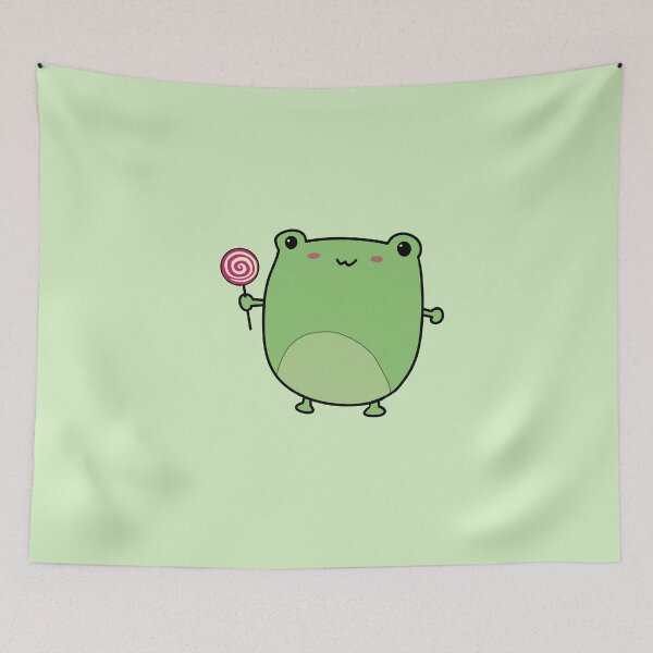 Item preview, Kawaii Baby Froggy With a Lollipop designed and sold by GrimButterfly.