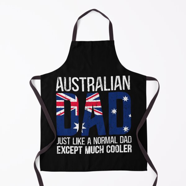Item preview, Australian Dad Like Normal Except Cooler Australia Flag Vintage Fathers designed and sold by Dolphin Graphic.