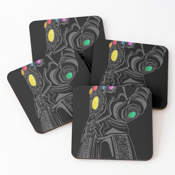 Item preview, Gauntlet of the Mad Titan Infinity power of the Stones Black designed and sold by ninjomaa.