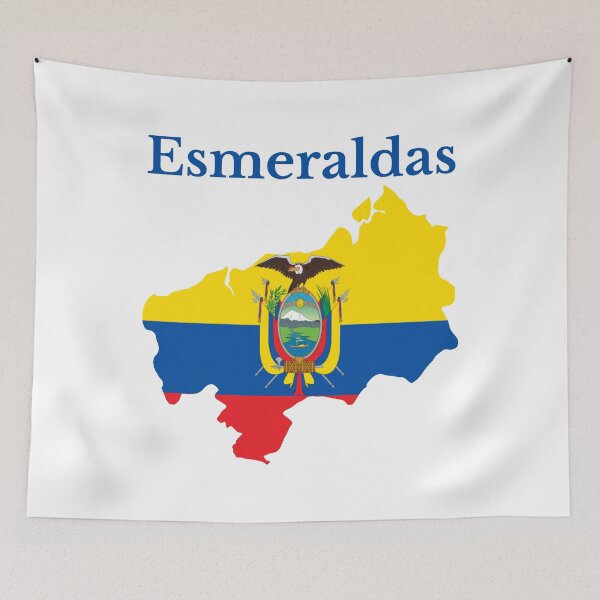Item preview, Esmeraldas Province Map Design, Ecuador designed and sold by marosharaf.