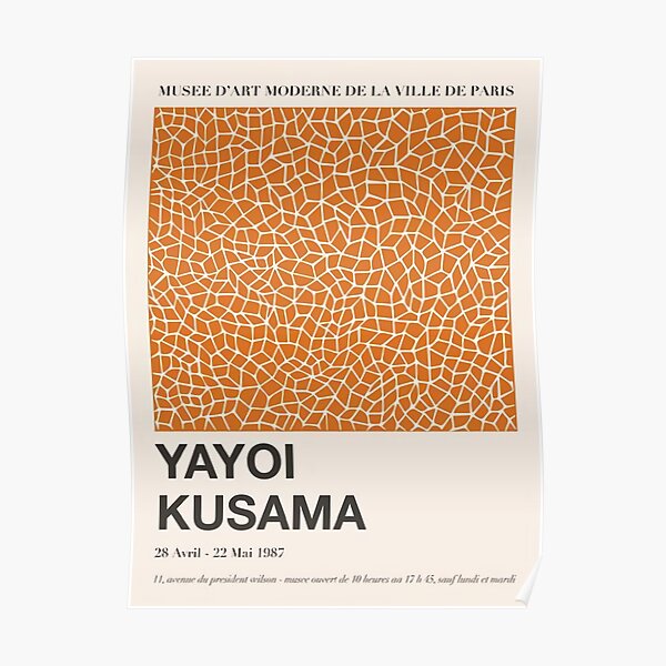 Yayoi Kusama 1987 Poster