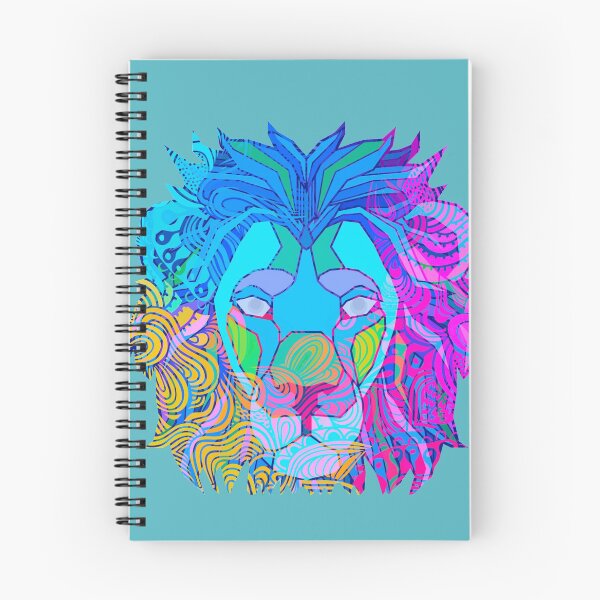 Item preview, Lion's Head, Colorful Lion's Head designed and sold by Ruby Jackson.
