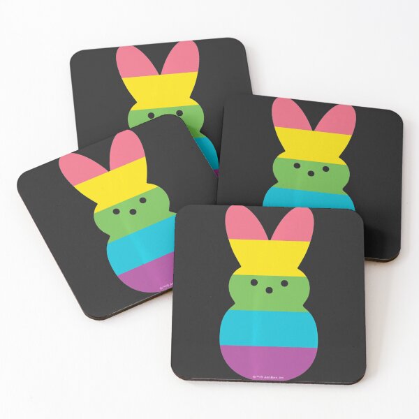 Item preview, Peeps Rainbow Striped Bunny Peep designed and sold by PhoenixRoins.