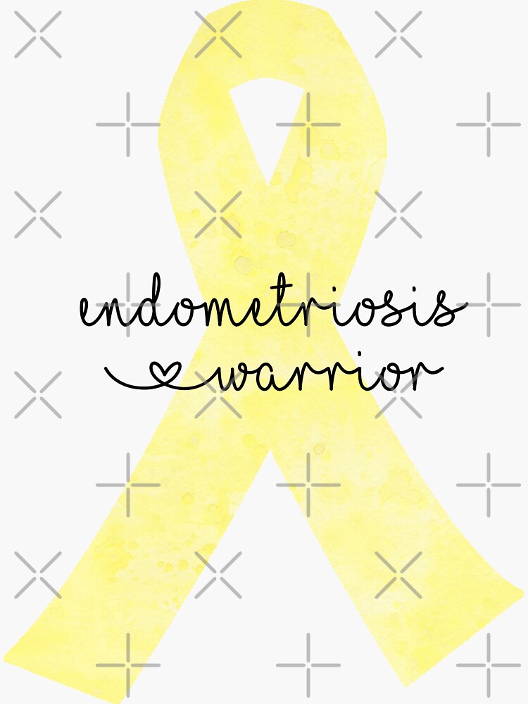 Sticker Endometriose Redbubble