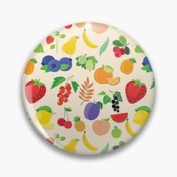 Item preview, Fruit and berry pattern designed and sold by siolin.