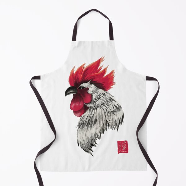 Item preview, ROOSTER ZEN BRUSH designed and sold by NiB-Tshirts.