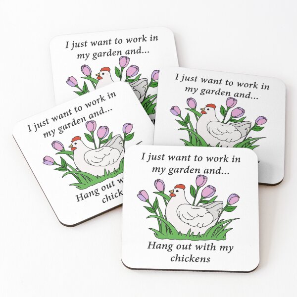 Item preview, Hang Out With My Chickens designed and sold by BundaBear.