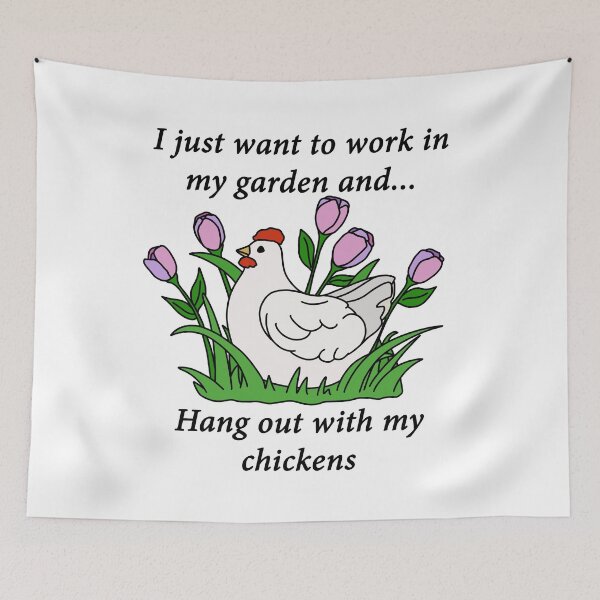 Item preview, Hang Out With My Chickens designed and sold by BundaBear.