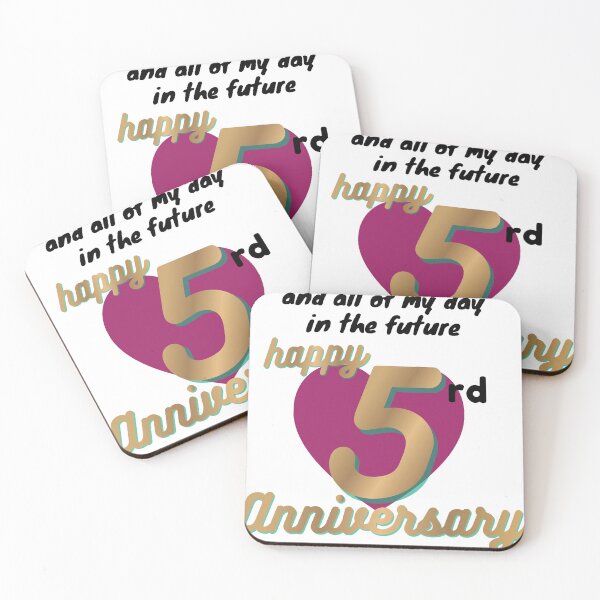 Item preview, happy 5rd anniversary ,during the covid-19 pandemics designed and sold by epenu.