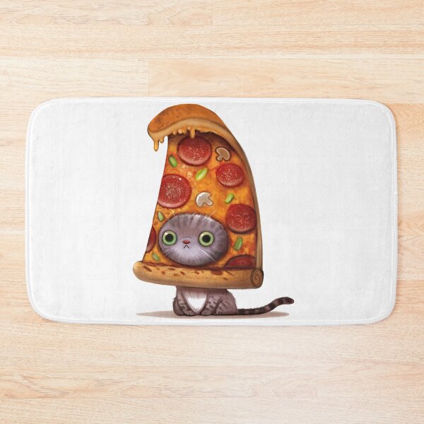 Item preview, Pizza Cat - Cute Breaded Internet Meme Kitten designed and sold by PhoenixRoins.