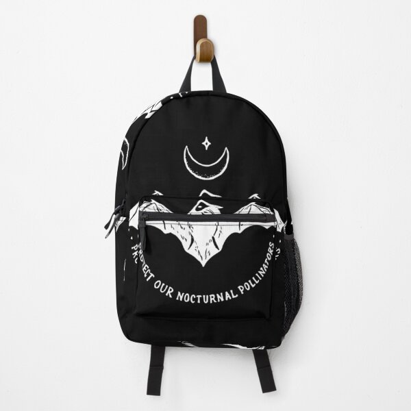 Item preview, Protect Our Nocturnal Polalinators Bat with Moon designed and sold by PhoenixRoins.