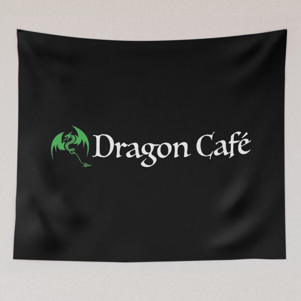 Item preview, Dragon Café Decal designed and sold by ReRevolution.