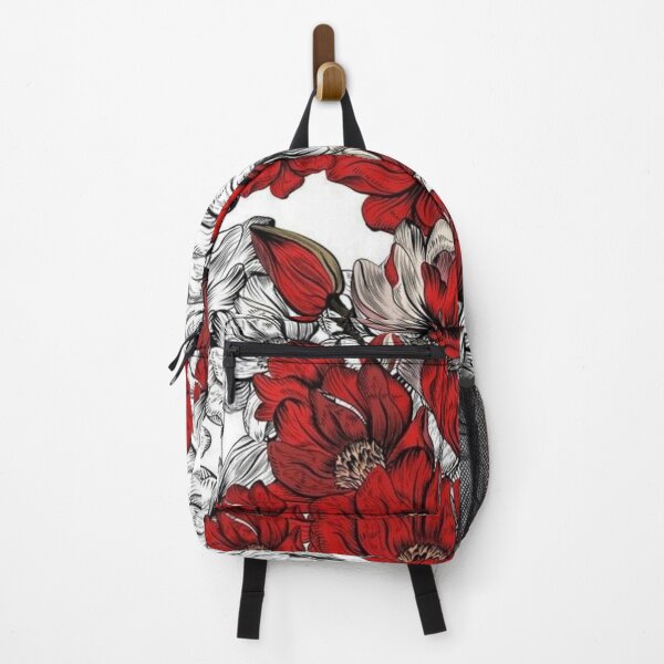 Item preview, Abstract white and red flower designed and sold by Shadow1995.