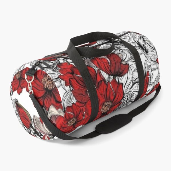 Item preview, Abstract white and red flower designed and sold by Shadow1995.