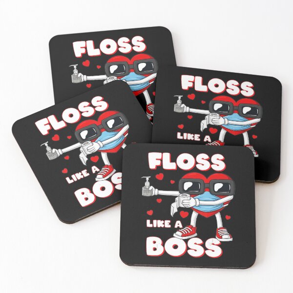 Item preview, Valentines Day Floss Like A Boss Heart In A Mask designed and sold by PhoenixRoins.