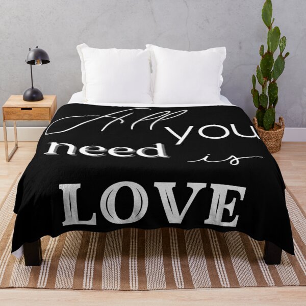 Item preview, All You Need Is Love - Love Quotes designed and sold by fowons.