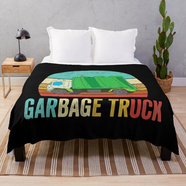 Item preview, Vintage Garbage Truck Funny Recycling Trash Truck designed and sold by PhoenixRoins.