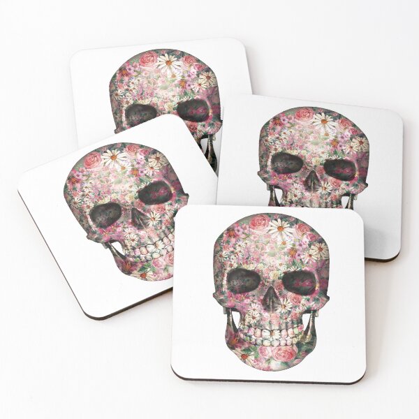 Item preview, Colorful Flower Skull designed and sold by GSAPilot.