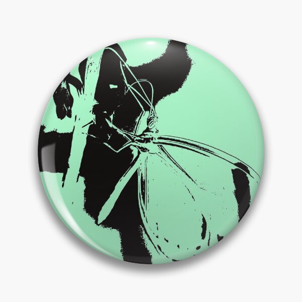 Item preview, Light green butterfly designed and sold by Hexagon98.