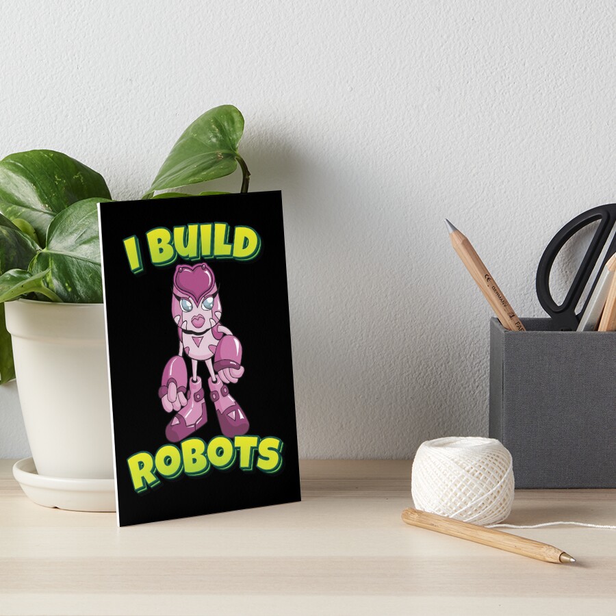Item preview, Art Board Print designed and sold by ProjectRobotics.
