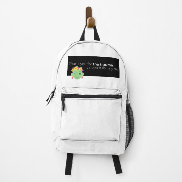 Item preview, Thanks for the trauma white designed and sold by josiehpersson.
