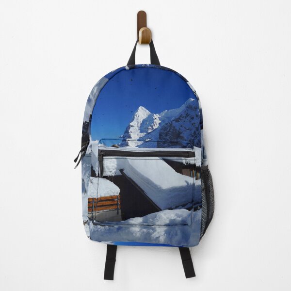 Item preview, Eiger and Swiss mountain village Mürren Winter designed and sold by nikawanders.