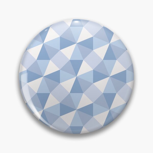 Item preview, Blue and White Triangle Pattern designed and sold by Moyanana.