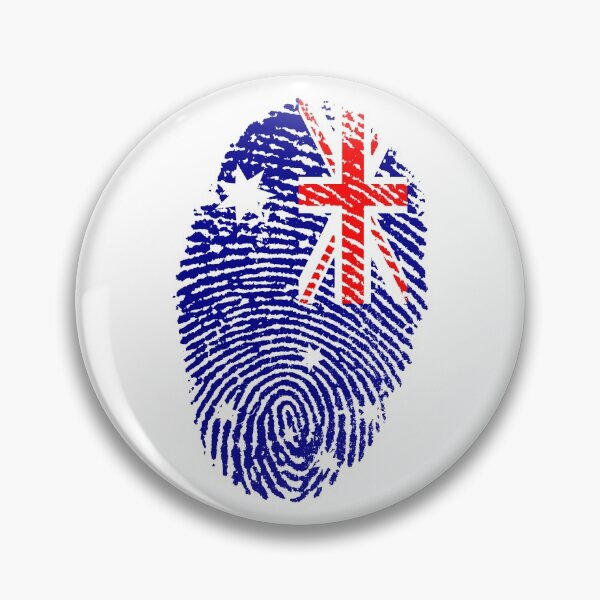 Artikelvorschau, Fingerabdruck der australischen Flagge entworfen und verkauft von GSAPilot.